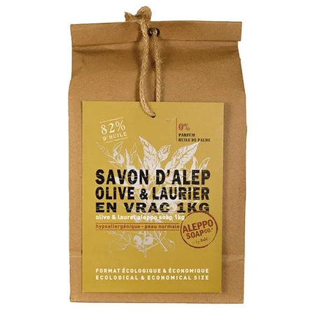 Tadé Aleppo Home savon d'Alep vrac (1 kg)