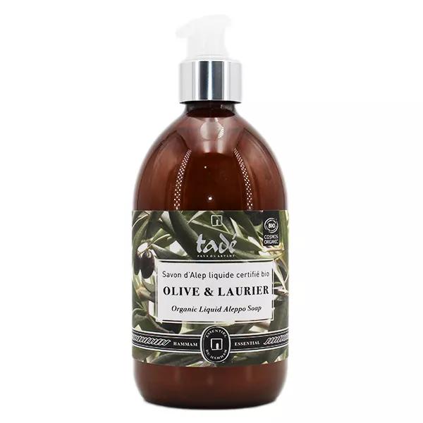 Tadé Méditerranée Savon d'Alep Liquide Olive et Laurier Bio 500ml