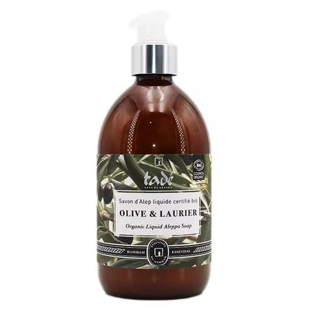 Tadé Méditerranée Savon d'Alep Liquide Olive et Laurier Bio 500ml