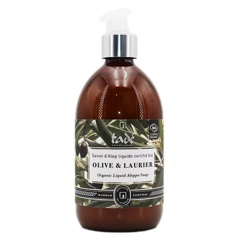 Tadé Méditerranée Savon d'Alep Liquide Olive et Laurier Bio 500ml