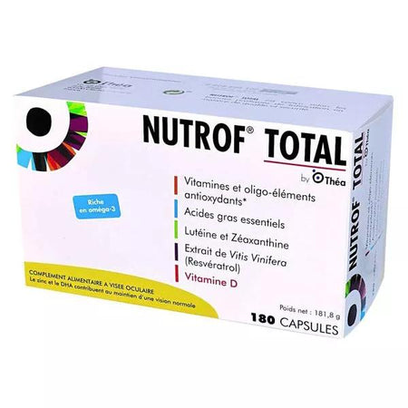 Théa Nutrof® Total Boîte de 180 capsules