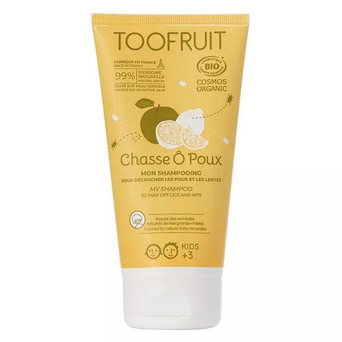 Toofruit Kids Head Lice Apple Lemon Organic Shampoo 150ml