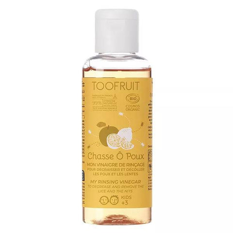 Toofruit Kids Hair Lice Away Repellent Spray Organic Apple Lemon 125ml