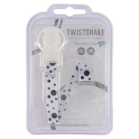 Twistshake Pacifier Clip White