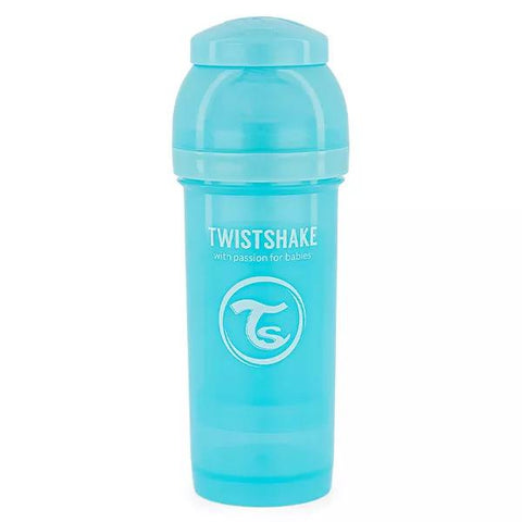 Twistshake Biberon Anti-Colique Bleu Pastel +2m 260ml