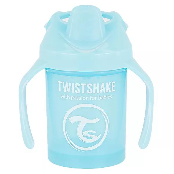 Twistshake Tasse d'Apprentissage Mini Cup Bleu Pastel +4m 230ml