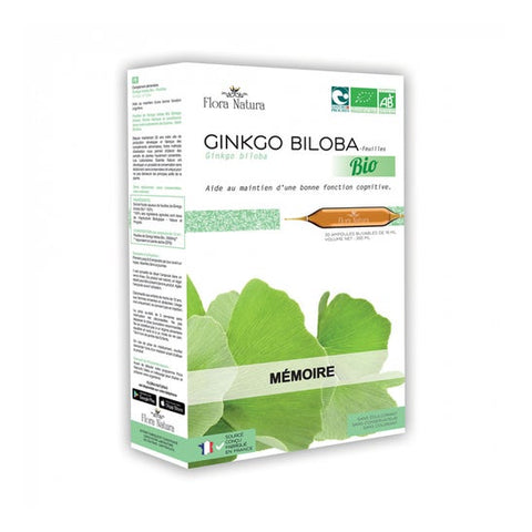 Flora Natura Ginkgo Biloba Bio 20x15ml