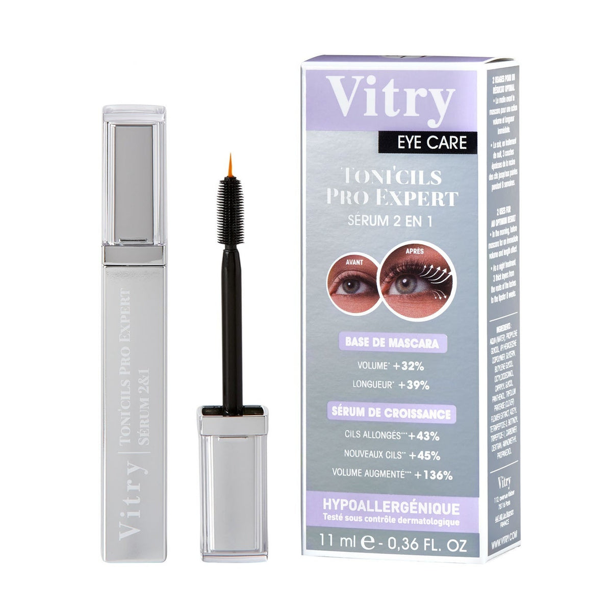 Vitry Eye Care Toni'Cils Pro Expert Sérum 2en1 11ml