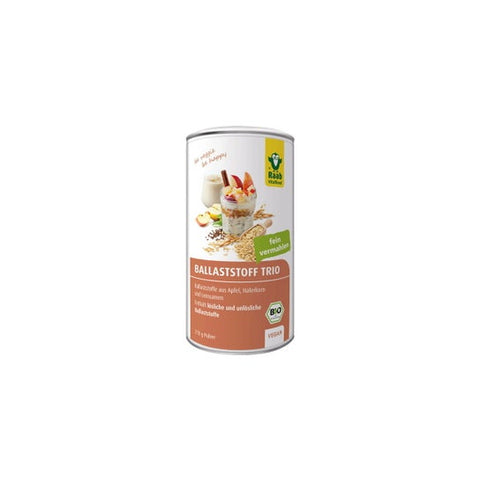 Raab Vitalfood Trio fibre pomme + avoine + lin bio végétalien (210 g)
