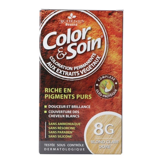 3 Chênes Color & Soin Blond Clair Doré (8 g)