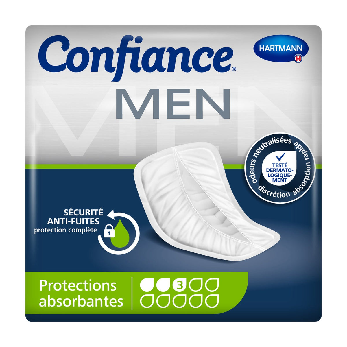 Confiance Men Absorption 3G (14 sachets)
