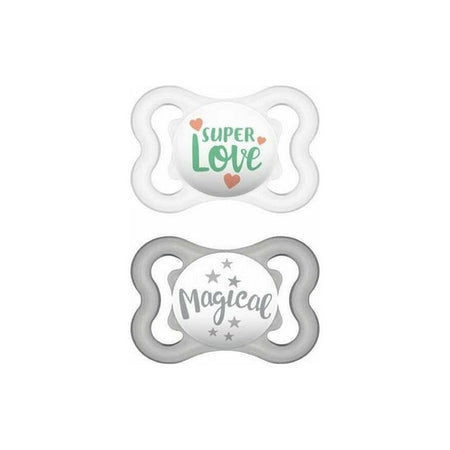 MAM Sucettes Air Silicone 0+ Neutre 2 Unités