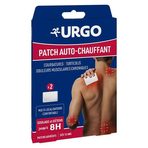 Urgo Pain Heat Patch 8h 2 units