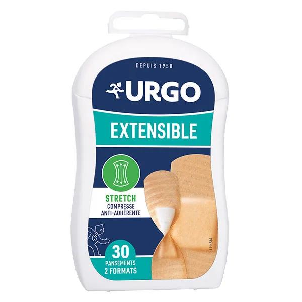 Urgo Premiers Soins Extensible 30 Pansements Compresse Anti-Adhérente