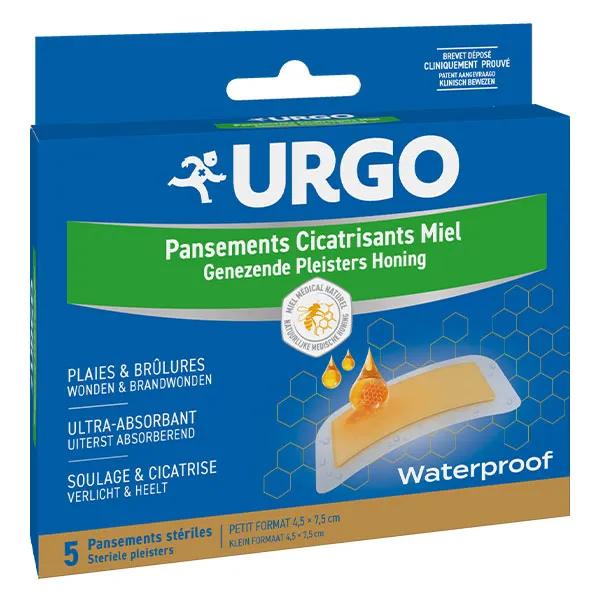 Urgo Premiers Soins Pansement Cicatrisant Miel 5 unités