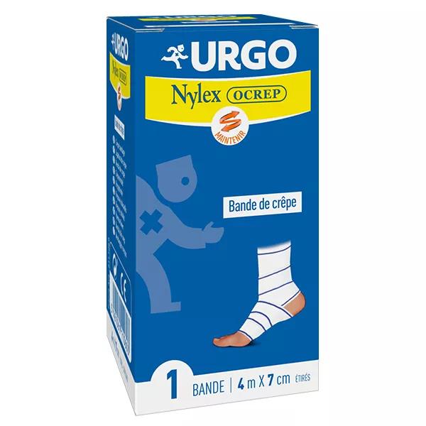 Urgo Soins Infirmiers Bande de Crêpe Nylex Ocrep 7cm x 4m