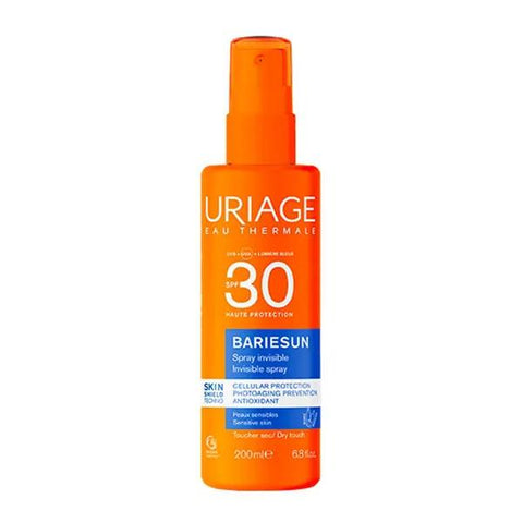 Uriage Bariésun Spray Solaire Invisible SPF30 200ml
