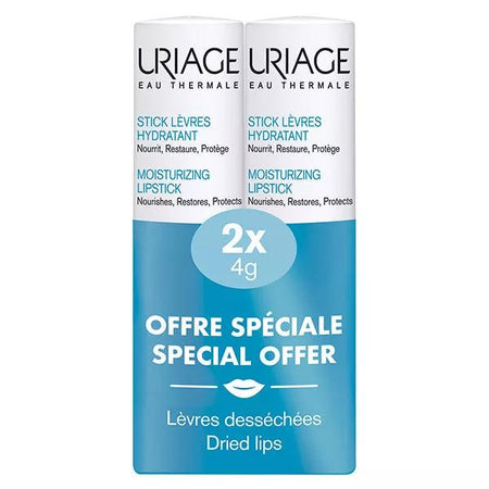 Uriage Stick Lèvres Hydratant Lot de 2 x 4g