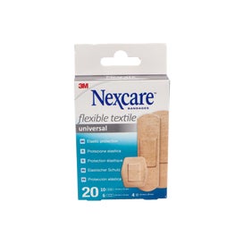 Nexcare Bandes textiles adhésives assortiment (20 unités)