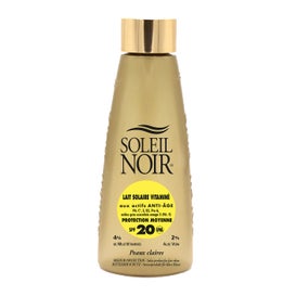 Soleil Noir Lotion Vitaminée Protection Moyenne SPF20 (150 ml)