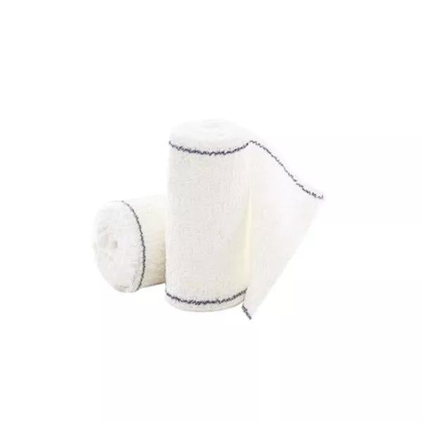 Velpeau Crêpe Bande de crêpe Coton blanchi 4mx5cm