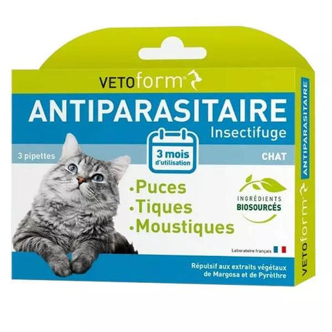 Vetoform Antiparasitic Cat 3 pipettes