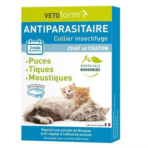 Vetoform Antiparasitic Collar Cat & Kitten 35cm