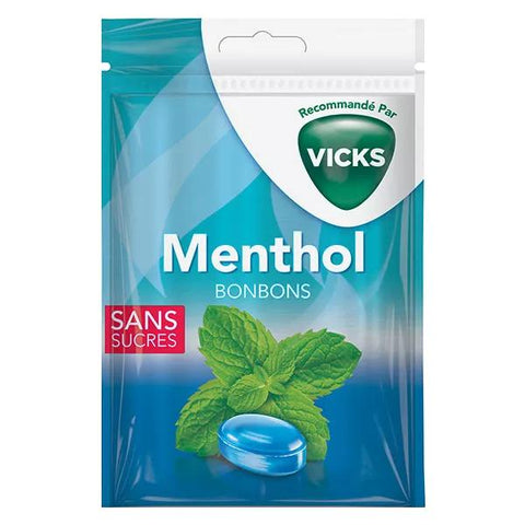 Vicks Sugar-Free Menthol Lozenges 72g