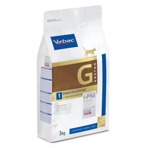 Virbac Veterinary HPM Diet Cat Gastro Digestive Support Maldigestion Dry Food 1.5kg