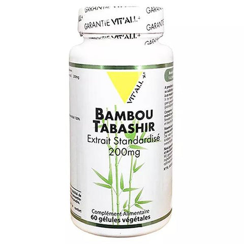Vit'all+ Bamboo Tabashir 200mg 60 vegetable capsules