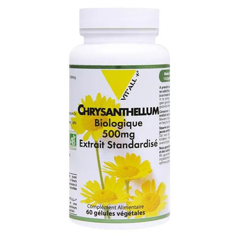 Vit'all+ Chrysanthellum 500mg Organic 60 vegetable capsules