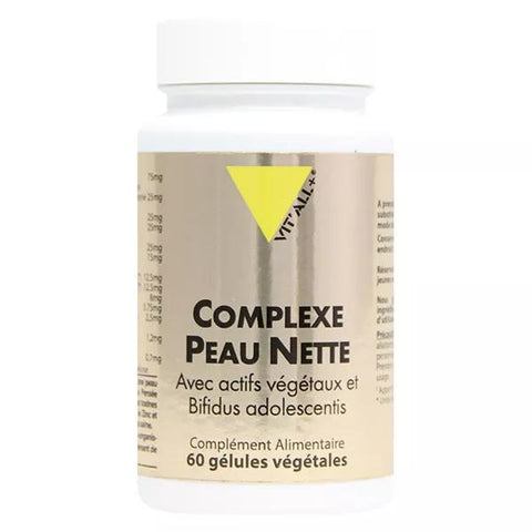 Vit'all+ Complexe Peau Nette 60 gélules végétales