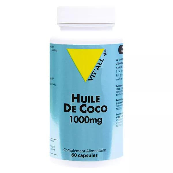 Vit'all+ Huile de Coco 1000mg (60 gélules)