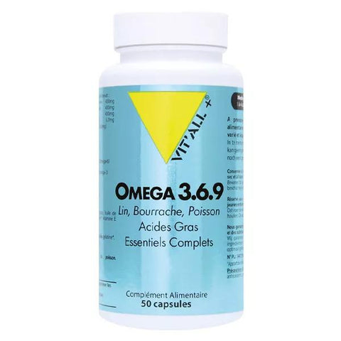 Vit'all+ Omega 3.6.9 50 capsules