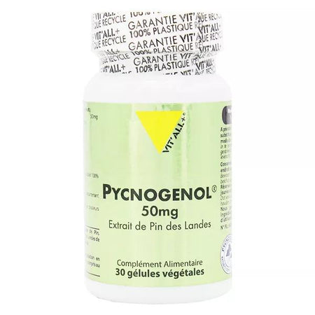 Vit'all+ Pycnogenol 50mg 30 gélules végétales