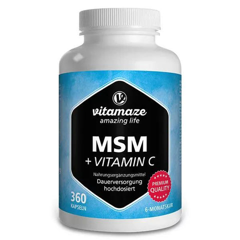 Vitamaze MSM + Vitamine C 360 gélules