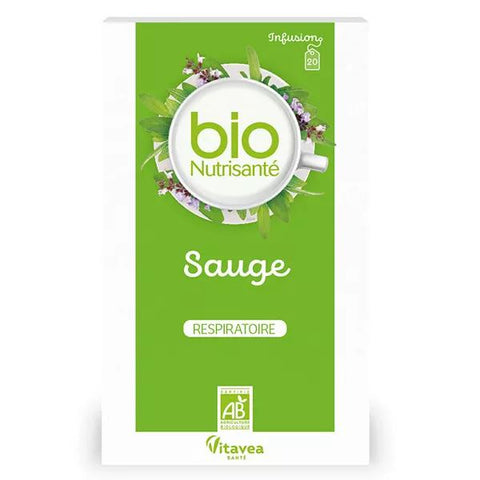 Vitavea - BioNutrisanté - Sage Infusion - Respiratory - 20 bags