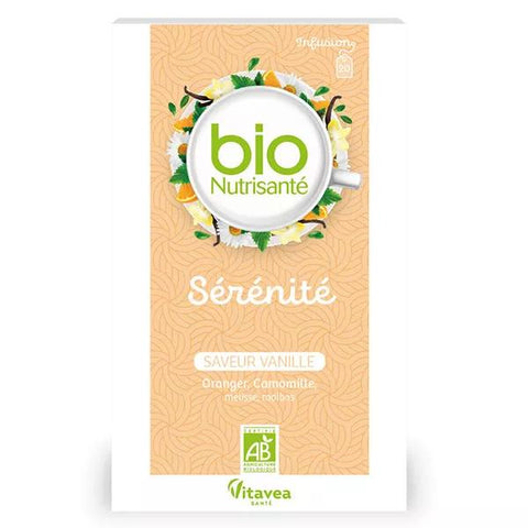 Vitavea - BioNutrisanté - Infusion Sérénité - Saveur Vanille - 20 sachets