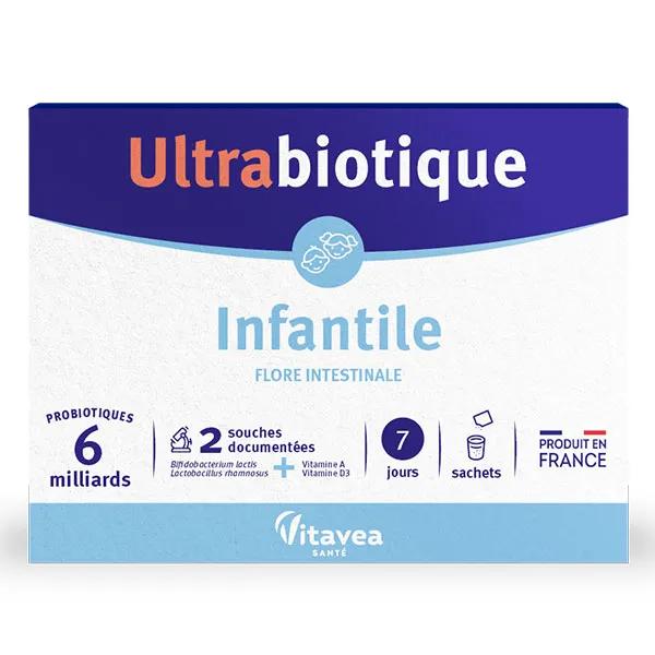 Vitavea Ultrabiotique Infantile - Probiotiques - Flore Intestinale 7 sachets