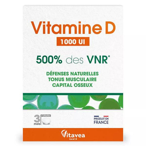 Vitavea Vitamin D 1000IU Natural Defenses 90 tablets