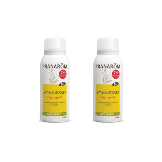 Pranarôm Aromapic Anti Moustiques Spray 2x75ml