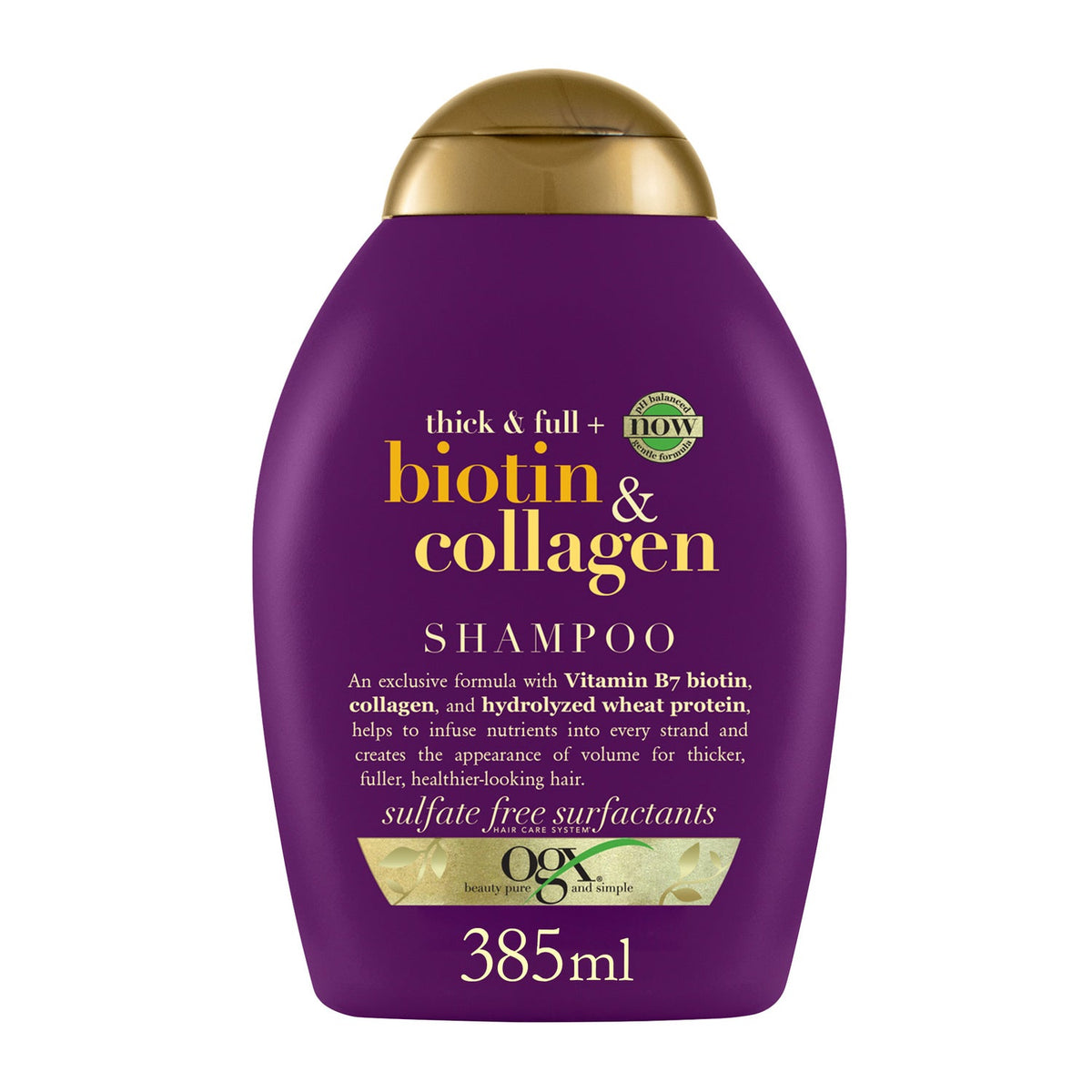 OGX Shampooing Biotine Collagène (385 ml)