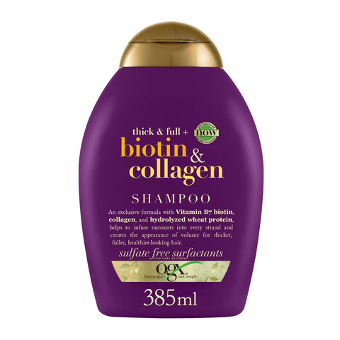 OGX Shampooing Biotine Collagène (385 ml)