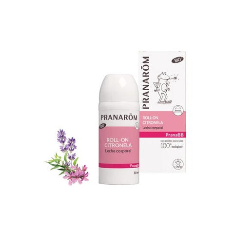 Pranarôm Roll-on Citronella lait corporel (30 ml)