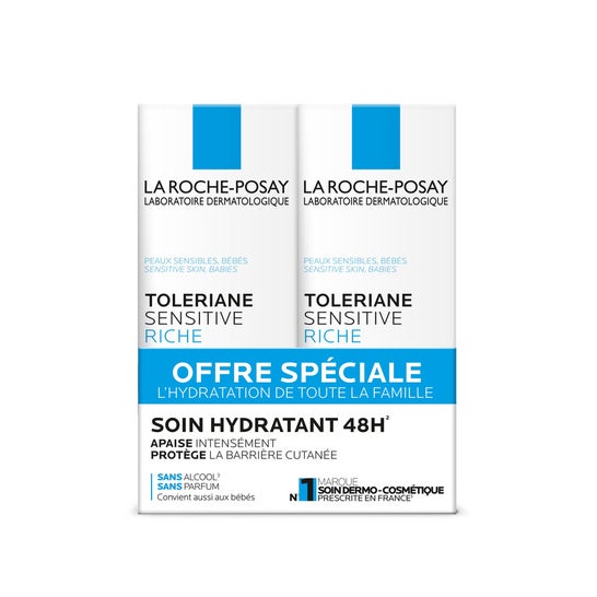 La Roche Posay Tolériane Sensitive Riche Crème apaisante (2x40 ml)