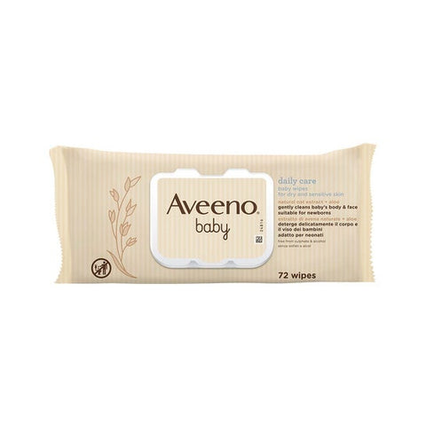 Aveeno Baby lingettes nettoyantes (72 pièces)