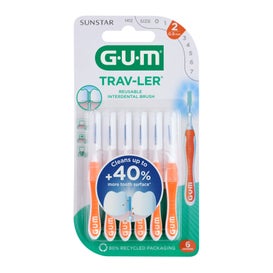 GUM Trav-Ler Brosse Interdentaire 0,9 mm 6 Unités