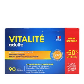 Pharmascience Vitalité Adulte 90 Gélules