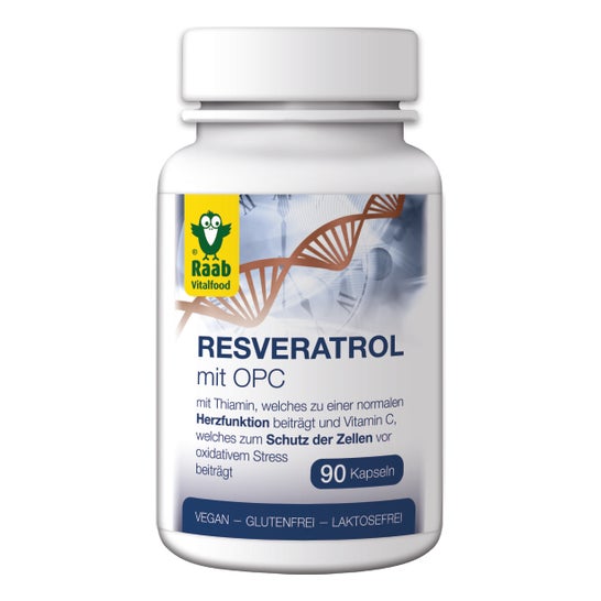 Raab Vitalfood resvératrol avec OPC (90 gélules)