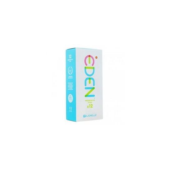 Eden Préservatifs lubrifiés fins (12 pièces)